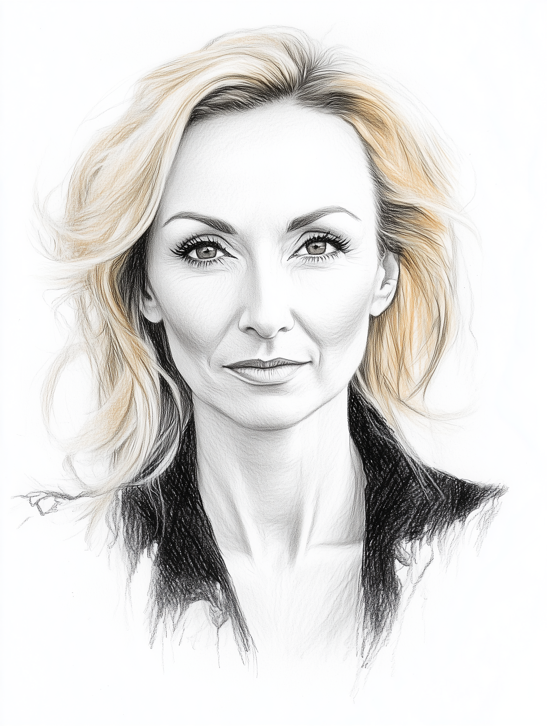 Pencil Sketch Lisa McCune